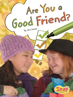 cover image of Are You a Good Friend?